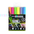 Royal Brush 6pc 2mm Neon Chalk Marker Set Royal Brush 6pc 2mm Neon Chalk Marker Set