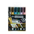 Royal Brush 6pc 2mm Metallic Chalk Marker Set Royal Brush 6pc 2mm Metallic Chalk Marker Set