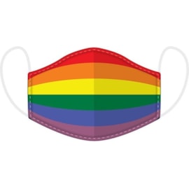 Rainbow Reusable Face Covering Large (MASK17L)