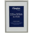 Hampton Frames Mayfair Silver Plate Frame 2.5x3.5 Hampton Frames Mayfair Silver Plate Frame 2.5x3.5