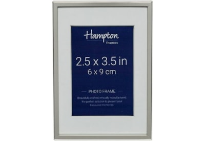 Hampton Frames Mayfair Silver Plate Frame 2.5x3.5 (BSN13823)