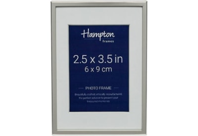 Hampton Frames Mayfair Silver Plate Frame 2.5x3.5 Hampton Frames Mayfair Silver Plate Frame 2.5x3.5