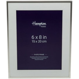 Hampton Frames Mayfair Silver Plate Frame 6x8 (BSN13868)