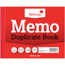 Silvine Memo Duplicate Book (603)