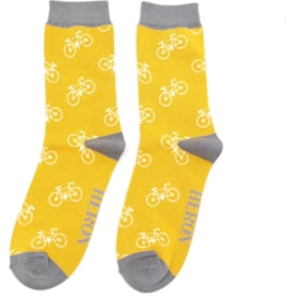 Mr Heron Bikes Socks Yellow