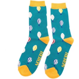 Mr Heron Hot Air Balloons Teal Mr Heron Hot Air Balloons Teal