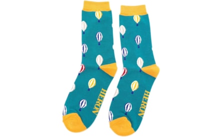 Mr Heron Hot Air Balloons Teal Mr Heron Hot Air Balloons Teal
