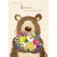 Ling Mothers Day Nanna Big Bear With Flowers