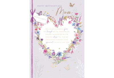 Ling Mothers Day Mum Floral Heart Ling Mothers Day Mum Floral Heart