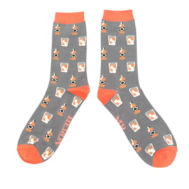 Mr Heron Whisky Socks Grey Mr Heron Whisky Socks Grey