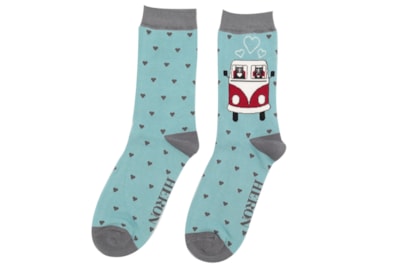 Miss Sparrow Mens Road Trip Cats Duck Egg Miss Sparrow Mens Road Trip Cats Duck Egg