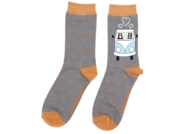 Miss Sparrow Mens Road Trip Cats Grey Miss Sparrow Mens Road Trip Cats Grey