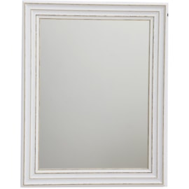 Sifcon White Frame Mirror Small 30x40 (MI0934)