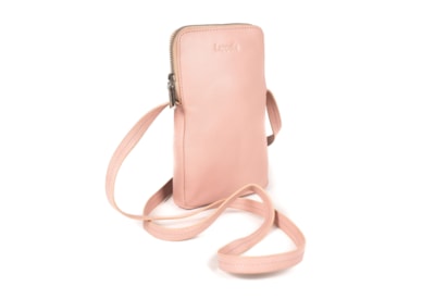 Lappella Mia Leather Crossbody Phone Bag Blush Lappella Mia Leather Crossbody Phone Bag Blush