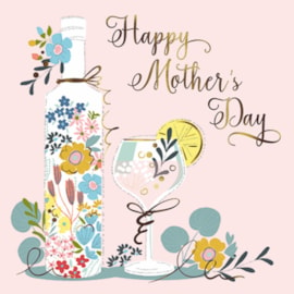 Gin Cocktail Mothers Day Card (MIJA0068)