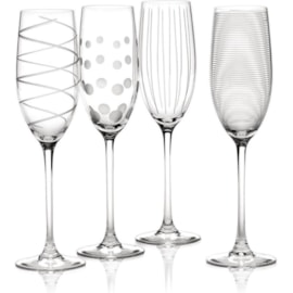 Mikasa Cheers Flute Glasses 4s Mikasa Cheers Flute Glasses 4s