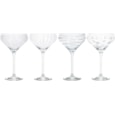 Mikasa Cheers Champagne Saucers 4s Mikasa Cheers Champagne Saucers 4s