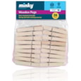 Minky 36 Wooden Pegs Minky 36 Wooden Pegs