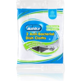 Minky Antibac Dishcloth 2s (K02404251)