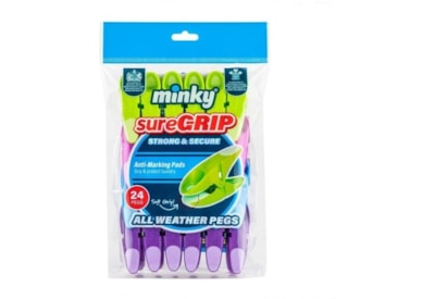 Minky Sure Grip Pegs 24s Minky Sure Grip Pegs 24s
