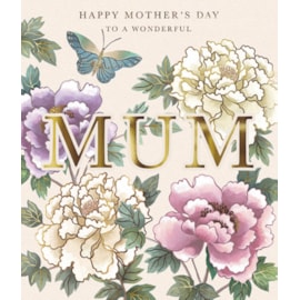 Flowers & Butterflies Mothers Day Card (MKKA0124)