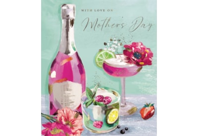 Ling Champagne & Cocktails Mothers Day Card Ling Champagne & Cocktails Mothers Day Card
