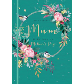 Sent With Love Mothers Day Card (MMMA0129W)
