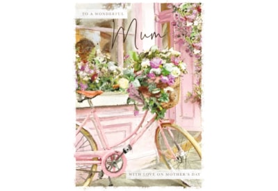 Ling Bicycle With Flower Mothers Day Card Ling Bicycle With Flower Mothers Day Card