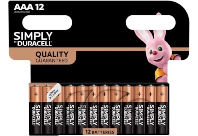 Duracell Simply Aaa 12s Duracell Simply Aaa 12s