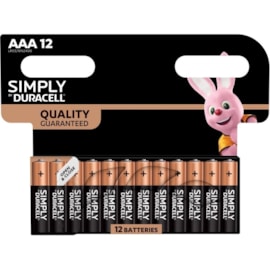 Duracell Simply Aaa 12s Duracell Simply Aaa 12s