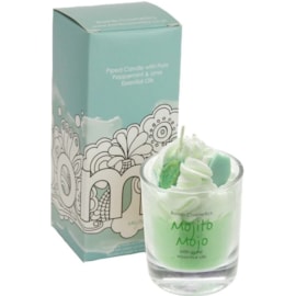Get Fresh Cosmetics Mojito Mojo Piped Candle Get Fresh Cosmetics Mojito Mojo Piped Candle