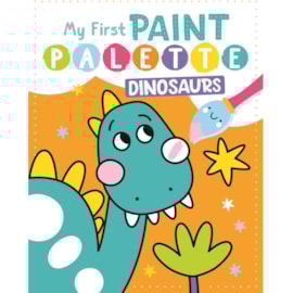 Magic Paint Pallet Activity Book - Dino Magic Paint Pallet Activity Book - Dino