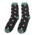Mr Sparrow Little Robins Socks Black Mr Sparrow Little Robins Socks Black