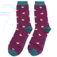 Mr Sparrow Little Robins Socks Purple Mr Sparrow Little Robins Socks Purple