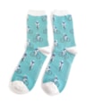 Mr Sparrow Cyclists Socks Duck Egg Mr Sparrow Cyclists Socks Duck Egg