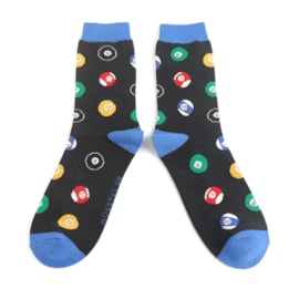 Mr Sparrow Pool Balls Socks Black Mr Sparrow Pool Balls Socks Black