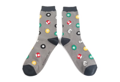 Mr Sparrow Pool Balls Socks Grey Mr Sparrow Pool Balls Socks Grey