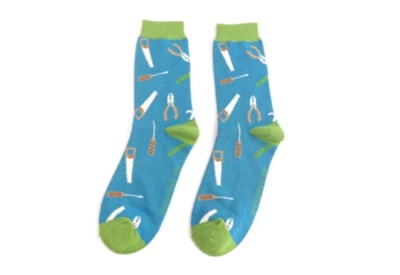 Mr Sparrow Tool Box Socks Blue Mr Sparrow Tool Box Socks Blue