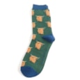 Mr Sparrow Highland Herd Socks Green Mr Sparrow Highland Herd Socks Green