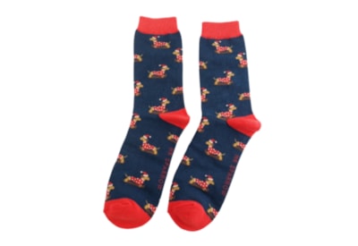 Mr Sparrow Skiing Sausage Socks Navy Mr Sparrow Skiing Sausage Socks Navy