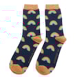Mr Sparrow Rainbows Socks Navy Mr Sparrow Rainbows Socks Navy