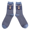 Mr Sparrow Bamboo Socks Stag Dark Blue Mr Sparrow Bamboo Socks Stag Dark Blue