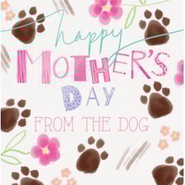 Ling Mothers Day Dog Paw Prints Ling Mothers Day Dog Paw Prints