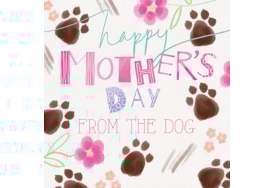 Ling Mothers Day Dog Paw Prints Ling Mothers Day Dog Paw Prints