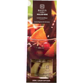 Baltus Luxury Reed Diffuser Mulled Wine 100ml Baltus Luxury Reed Diffuser Mulled Wine 100ml