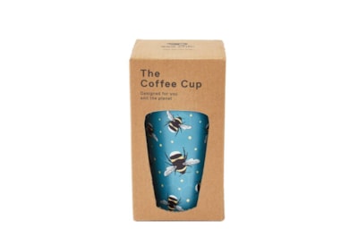 Eco Chic Blue Bramble Bee Thermal Coffee Cup Eco Chic Blue Bramble Bee Thermal Coffee Cup