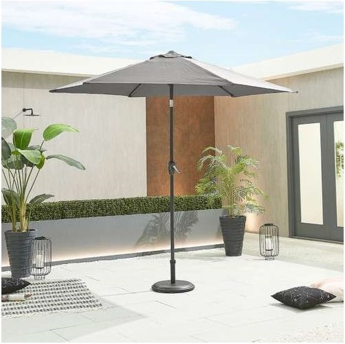 Antigua Parasol Grey 2.7m (N12095)