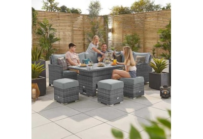 Cambridge Rising Parasol Table Set R/h Grey Cambridge Rising Parasol Table Set R/h Grey