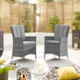 Nova Sienna Dining Chairs Pair Grey