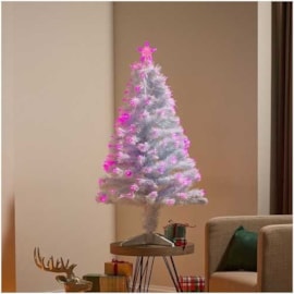 F/optic Tree Pink & White 4ft 4ft (N17000TWW)